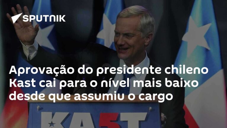 Aprovação do presidente chileno Kast cai para o nível mais baixo desde que assumiu o cargo