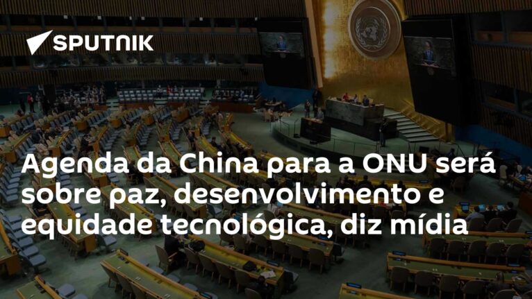 Agenda da China para a ONU será sobre paz, desenvolvimento e equidade tecnológica, diz mídia