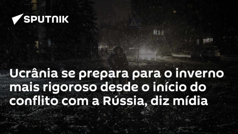 Ucrânia se prepara para o inverno mais rigoroso desde o início do conflito com a Rússia, diz mídia