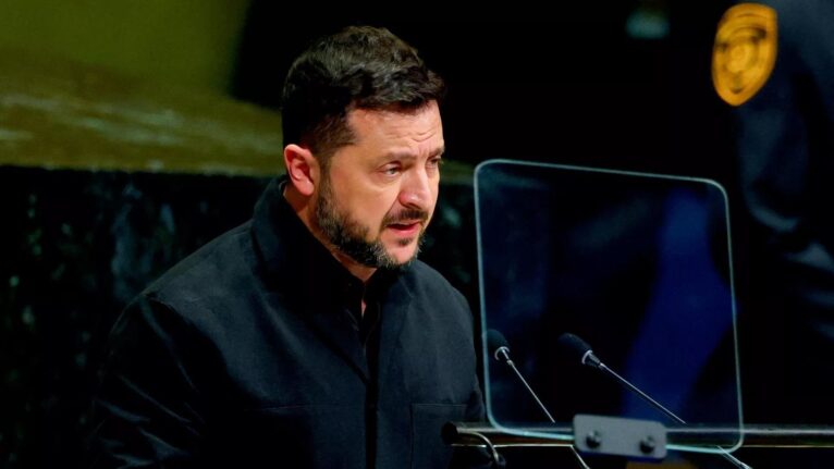 Discurso de Zelensky na ONU não recebe apoio dos EUA e de Donald Trump, diz mídia