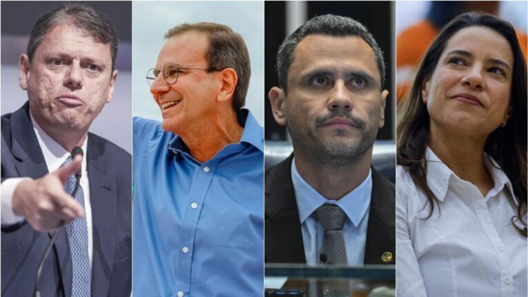 Tarcísio tem 44% em SP, Paes 36% no RJ e Cleitinho 37% em MG, mostra pesquisa Quaest