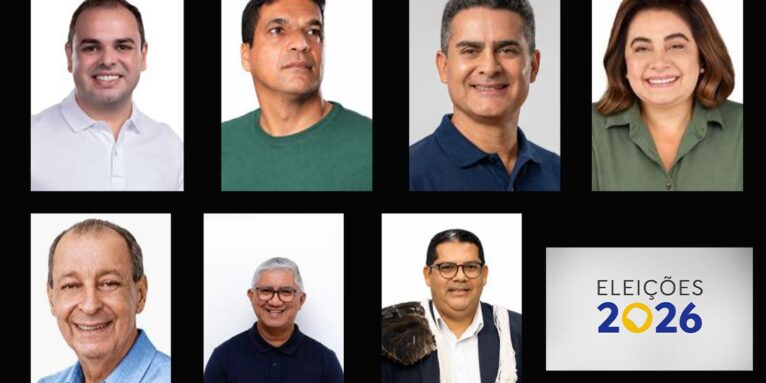 Sete candidatos concorrem ao governo do Amazonas; veja quem são