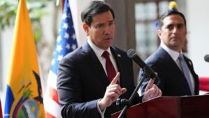 Rubio se reúne com ex-parlamentar da oposição venezuelana e pressiona por eleições